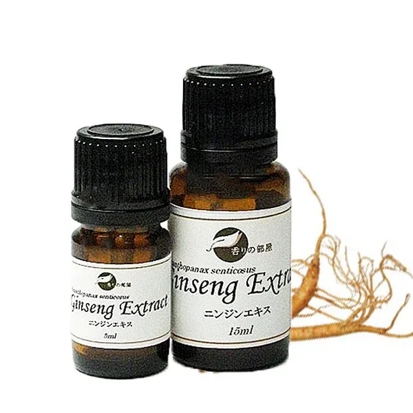 手作り化粧品原材料 植物エキスニンジンエキス 15ml