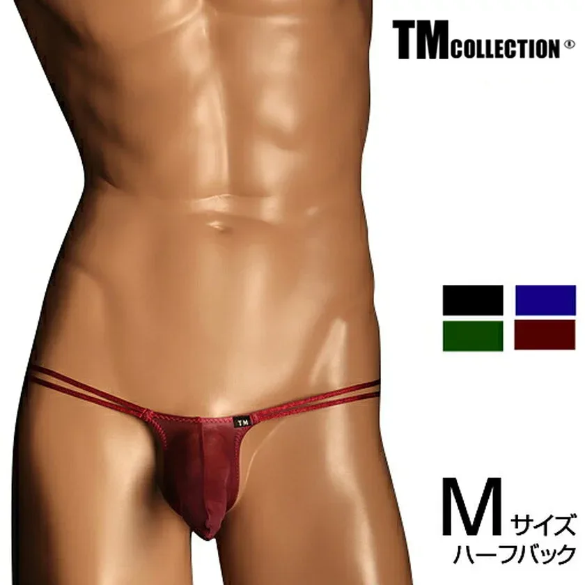 Mサイズ TM Collection メンズビキニ Clearskin Double loop HB メンズ ビキニ 下着 パンツ アンダーウェア TMコレクション セクシー