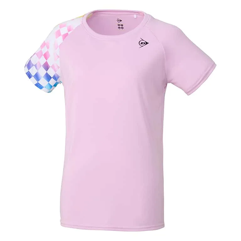 ダンロップ WOMEN'S GAME SHIRT DAP-1424W ゲームシャツ ライトピンク テニス ウィメンズ レディース DUNLOP