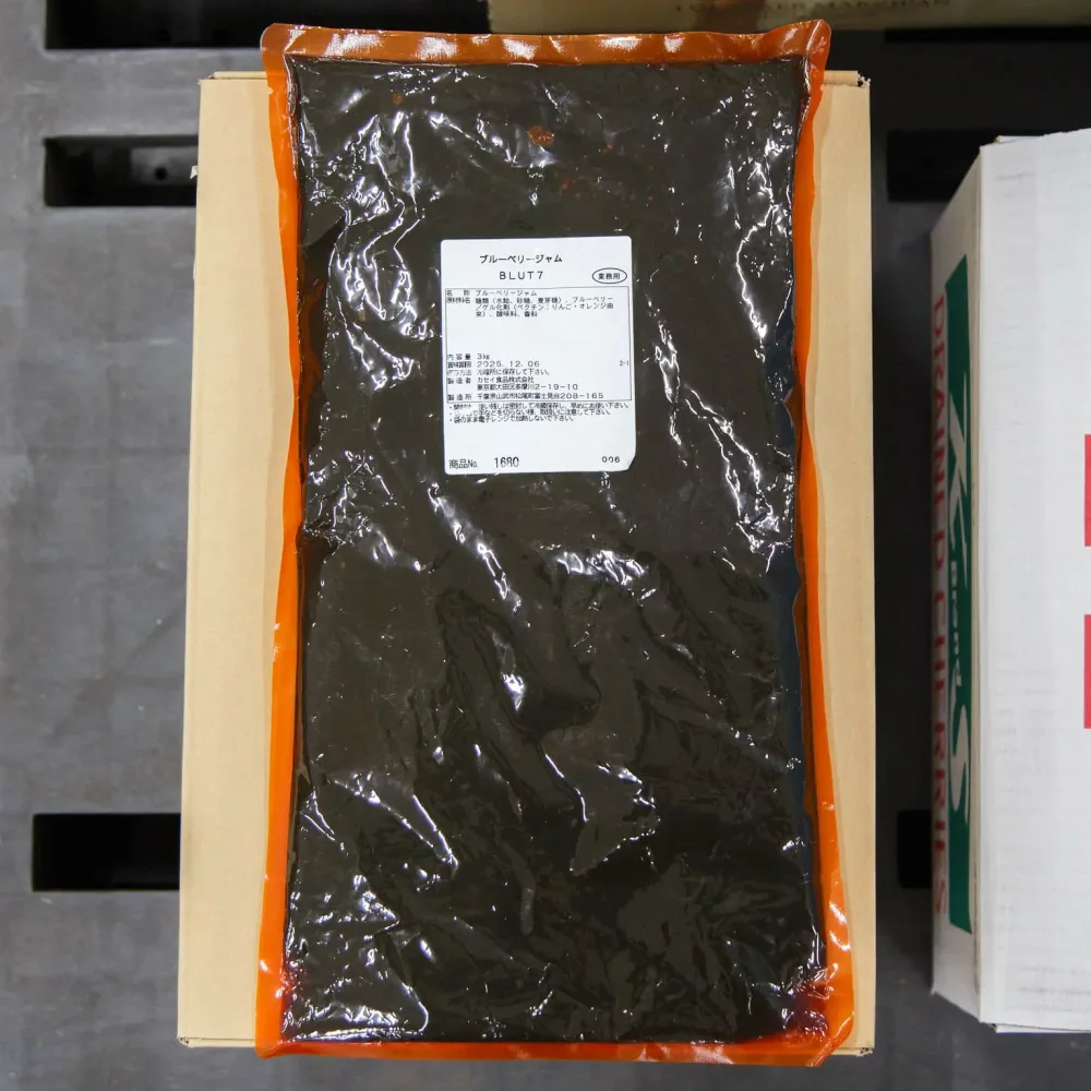 ブルーベリージャム 3KG カセイ食品