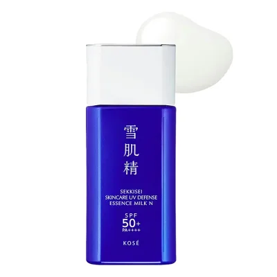 \ポイント10倍!/NEW コーセー 雪肌精 スキンケア UV エッセンス ミルク N 60g (日焼け止めミルク)