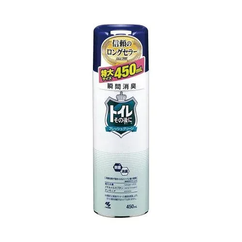 小林製薬 トイレその後に特大 フレッシュグリーン 450ml