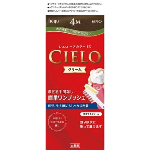 ホーユー シエロ ヘアカラーEXクリーム 4M【取寄商品】