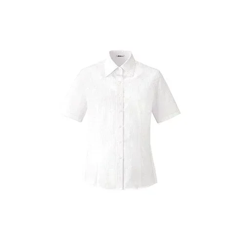 ボンマックス 半袖ブラウス ホワイト 21号【取寄商品】
