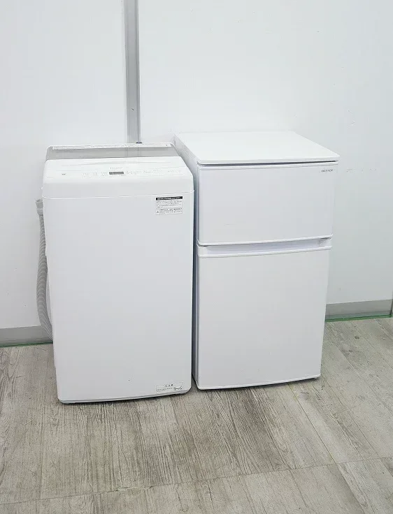 ヤマダ製 Haier製 25年式 23年式 85L 4.5kg 中古家電2点セット 洗濯機と冷蔵庫セット 冷蔵庫洗濯機 新生活家電セット 家電セット一人暮らし 家電一人暮らしセット 家電新生活応援セット 新生活セット 家電中古セット 一人暮らし 1人暮らし家電セット 家電二点セット