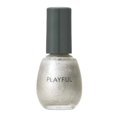 PLAYFUL(プレイフル) プレイフル アップデートネイル pun-14 スパークルシルバー マニキュア 10mL