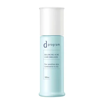 dプログラ ム(d program) 【医薬 部外 品】 バランス&アクネケア エマルジョン EX 100mL | 乳液 | ミルク・ロ ーション状 | 無香料 | デリケート 保湿 肌荒れ予防 美肌菌に着目 | 資 生 堂