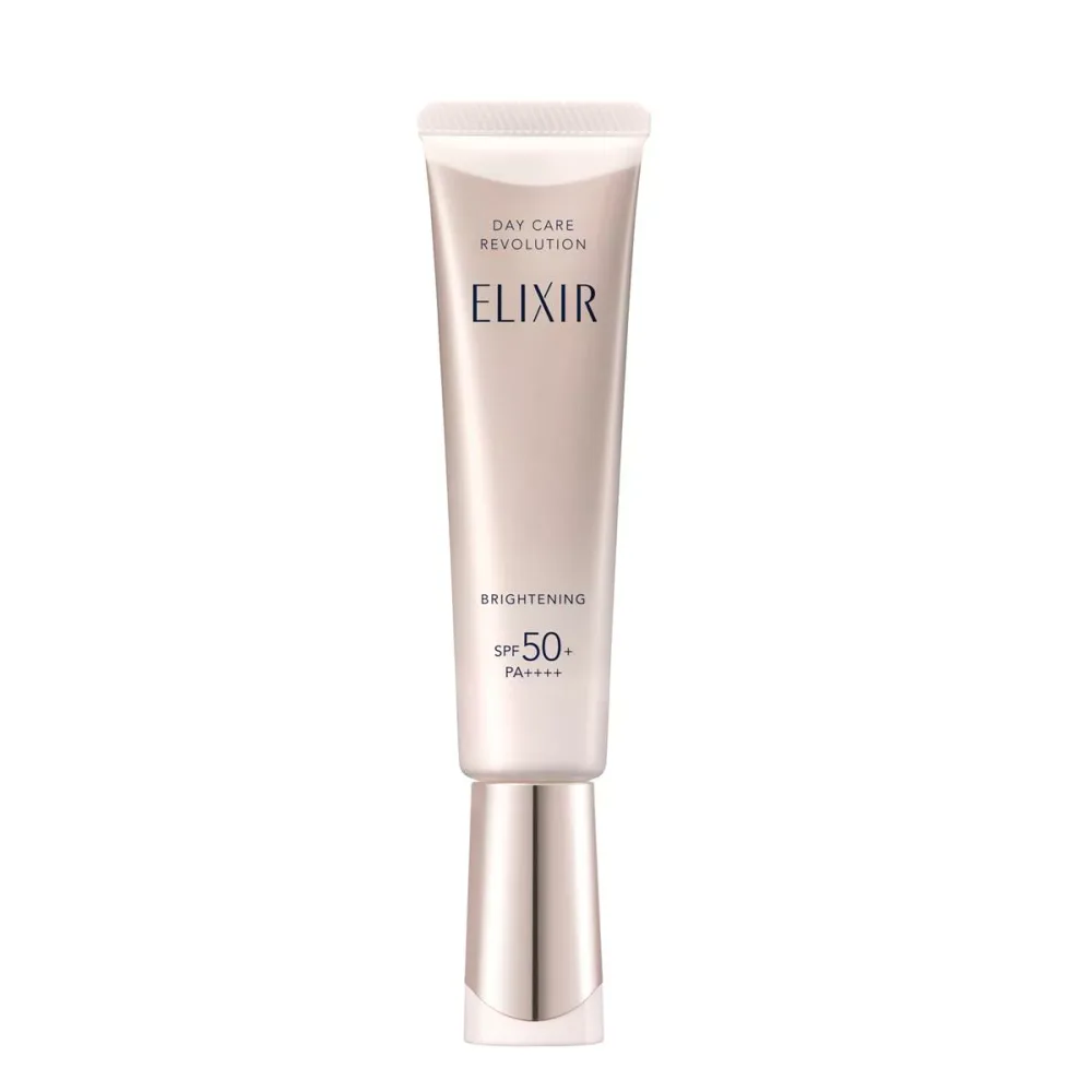 ELIXIR エリクシール デーケアレボリューション ブライトニング +ba 35mL 【2025年モデル】 医薬 部外 品 UV乳液 朝用 日中用 日焼け止め ハリ うるおい SPF50+ PA++++ エイジングケア ホワイト 資 生 堂
