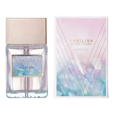 Vasilisa(ヴァシリ ーサ) 【 睡蓮 (スイレン)の香り 】 シルキー フロー ラ クリ スタルジェリ ー オードパルファム 40ml 香水 レディース グルマン