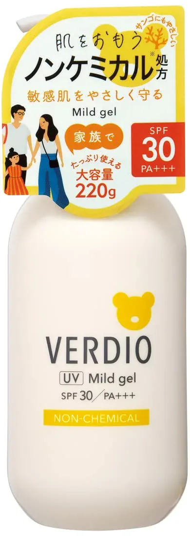 Verdio メンターム 30 sun protection factor ベル ディオUVマイルドジェルN220g