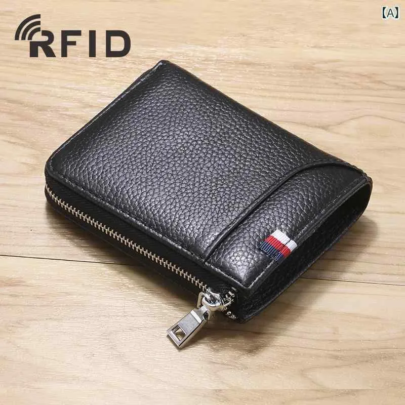 二つ折り財布 メンズ 革レザー 牛革素材 RFIDスキミング防止 札入れ 小銭入れ カード収納 大容量 多機能 カードケース 持ち運びやすい スリム設計 ビジネス カジュアル ギフト 父の日 プレゼント