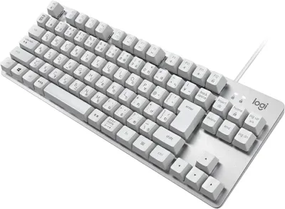 ロジクール K835OWR 有線 メカニカルキーボード 赤軸 リニア テンキーレス コンパクト メカニカル キーボード 有線キーボード オフホワイト windows surface K835 国内正規品