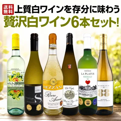 白ワイン セット ワインセット 白 ワイン ギフト 箱 京橋ワイン 京橋わいん 特選 6本 お歳暮 上質 飲み比べ 贅沢 送料無料 第76弾 当店≪極≫ 厳選 イタリア 白ワイン好きならこのセット 旨みがギュっと凝縮した白ワインだけ 華やかでボディがしっかりしたホワイト6本 辛口