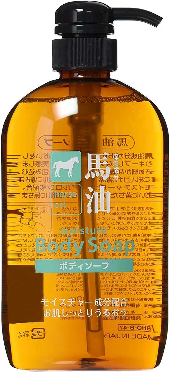 熊野油脂 047-X 馬油ボディソープ 600ml×16本入 K4513574015951 まとめ買い ボディソープ
