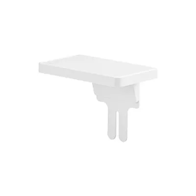 (株)吉川国工業所 like-itトイレットシェルフ スクエア WH トイレ用品 小物置き ミニシェルフ シンプル
