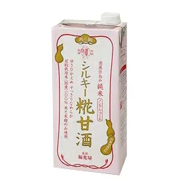 1071995-1-kfosko シルキー糀甘酒1000ml×6本セット【福光屋】