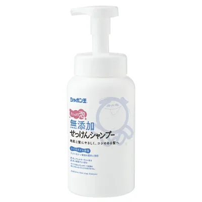 無添加せっけんシャンプー泡タイプ520ml(本体)【シャボン玉】 2063510-ms