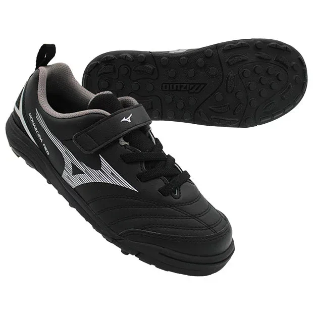 ジュニア モナルシーダ NEO 3 CLUB KIDS AS ブラック×シルバー 【MIZUNO|ミズノ】サッカーフットサルジュニアトレーニングシューズp1ge252603