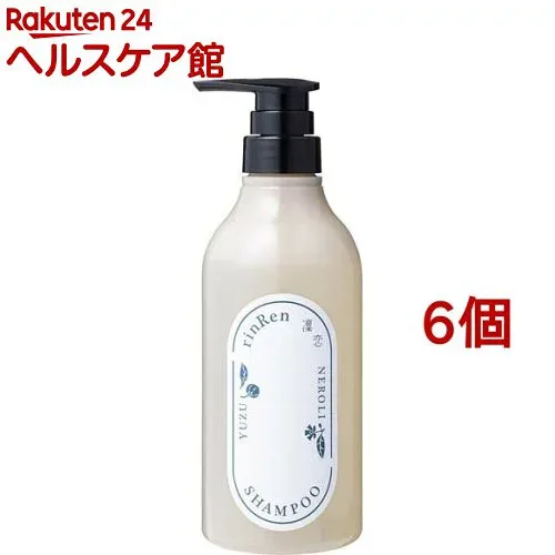 凜恋 レメディアル シャンプー ユズ&ネロリ(480ml*6個セット)【凜恋】
