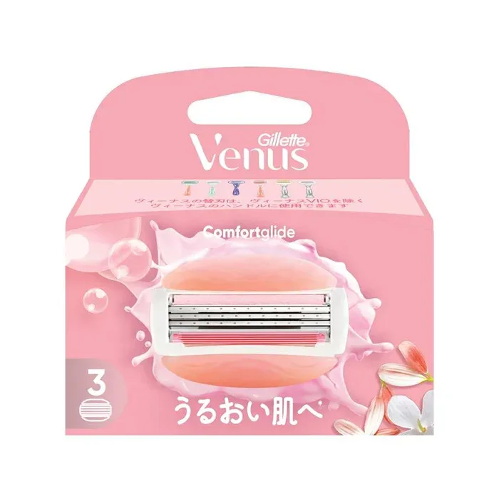 P&G ジレット ヴィーナス コンフォートグライド うるおい肌 ホワイトティーの香り 替刃 3個入り