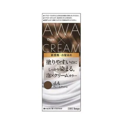 ビゲン 泡クリームカラー 4A ヴェールアッシュ 1セット(白髪染め)(ビゲンホーユー)