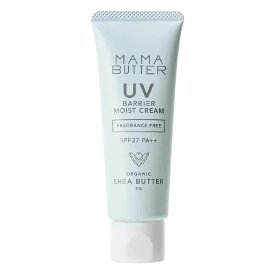 MAMA BUTTER ママバター UVバリア モイストクリーム 無香料 45g