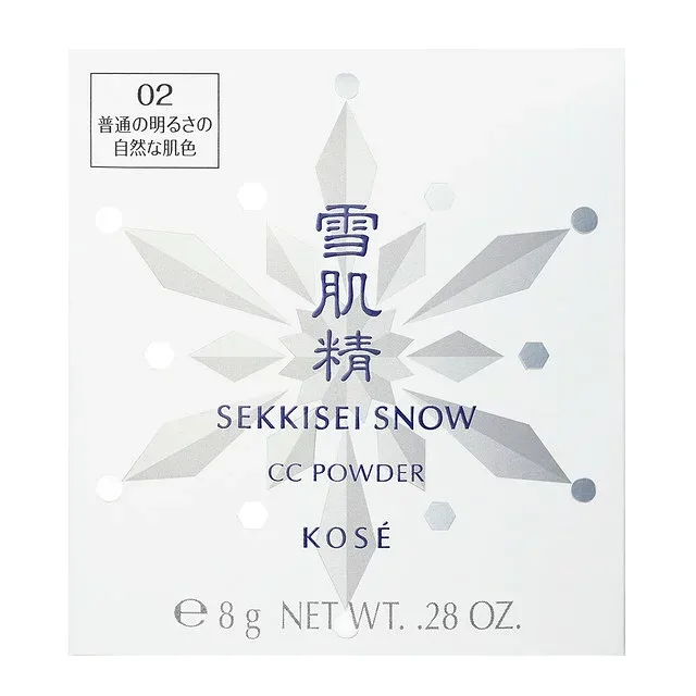 コーセー 雪肌精 スノーCCパウダー02 普通の明るさの自然な肌色 8g