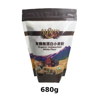 有機無漂白小麦粉(680g)【アリサン】