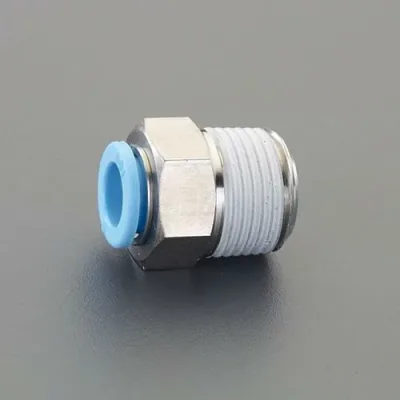 ESCO エスコ R 3/8"x12.0mm ハーフユニオン(ステンレス製) EA140HR-123