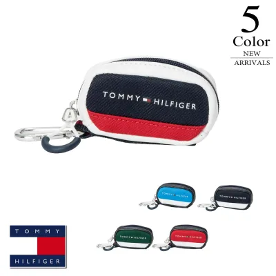 【P2倍】トミーヒルフィガー ゴルフ ボールポーチ エッセンシャル thmg6fe2 【9cm×4cm×5cm:ユニセックス】TOMMY HILFIGER ボールケース レディース メンズ【2026新作】【メール便】