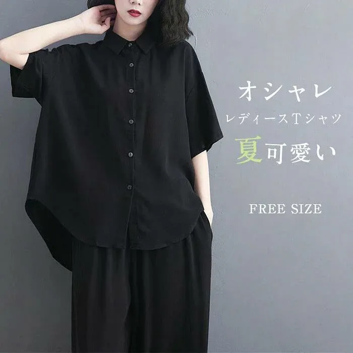 リネンチュニック チュニック シャツ レディース 春秋 着痩せ レディース トップス Tシャツ 七分袖 大きいサイズ リネンシャツ