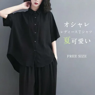 リネンチュニック チュニック シャツ レディース 春秋 着痩せ レディース トップス Tシャツ 七分袖 大きいサイズ リネンシャツ