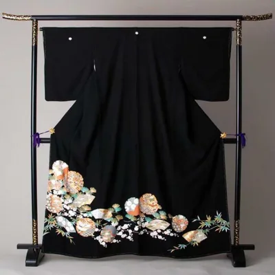 【レンタル】 黒留袖レンタル 着物レンタル 留袖 23-315 フルセット 黒留袖 レンタル 結婚式 披露宴 レンタル 母親 親族 列席者 おすすめ 貸衣装 正絹 姉妹 叔母 伯母 50代