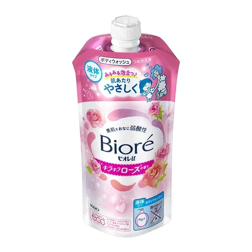 花王 ビオレu キラキラローズの香り つめかえ ボディソープ 320ml