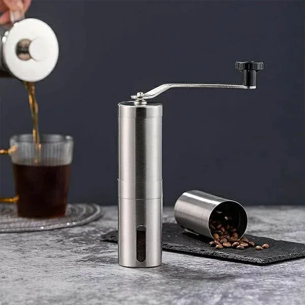 ハンドコーヒーミル エスプレッソ 手動 セラミックバール ドリップコーヒー フレンチプレス エアロプレス コーヒーグラインダー コーヒーミル トルコ醸造用 ステンレススチール
