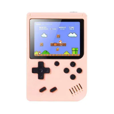 携帯ゲーム機 ポータブル 電子手持ち マカロンポケット レトロハンドヘルド 子供用 内蔵500 大人用 レトロ 誕生日 クリスマスプレゼントに適合 贈り物