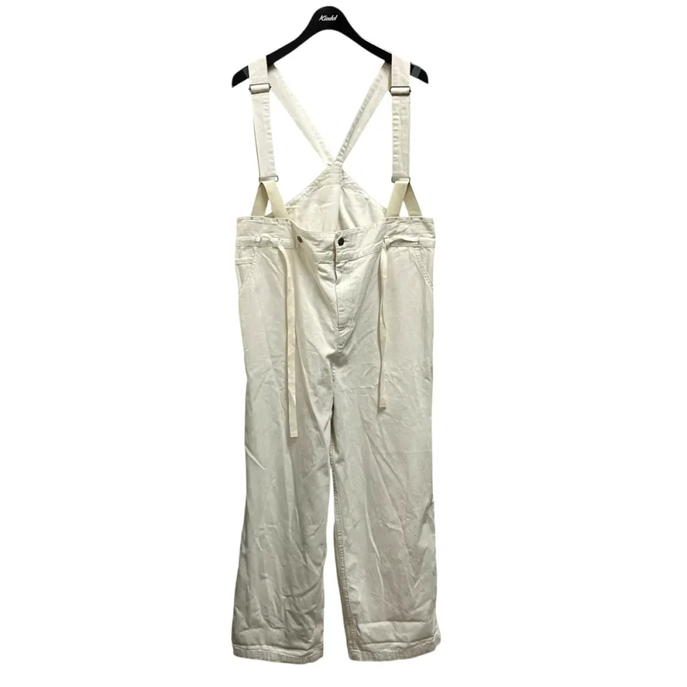 【中古】Johnbull デニムイージーサスペンダーパンツ JL231P23 ホワイト サイズ:S 【230926】(ジョンブル)