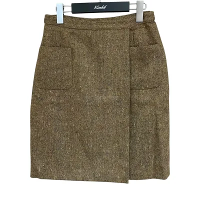 【中古】MAX MARA WEEK END LINE スカート ブラウン サイズ:42 【230926】(マックスマーラウィークエンドライン)