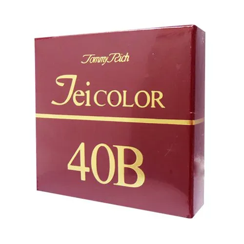 【メール便送料無料】トミーリッチ TEIカラー 40(フォーティ)B 色白肌用 13.5g ファンデーション メイク コスメ 化粧 ファンデ パウダー 40代 プロ 女優 美肌 白肌用 ハイリッチ