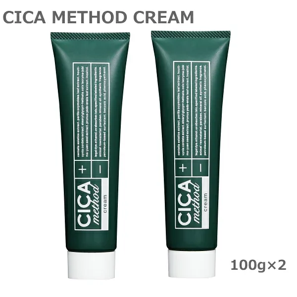 CICA METHOD CREAM シカクリーム 100g 2個セット コジット 医薬部外品 日本製 クリーム スキンケア 植物エキス ツボクサ ニキビ 美肌 肌荒れ オルチャン シカ 韓国 大容量
