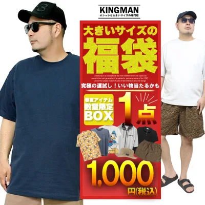 数量限定 【1点1000円】「真夏の最強福袋」 メンズ 大きいサイズ M~5L 対応 まで 2026 サマー福袋 高コスパ Tシャツ 半袖 薄手 涼しい 通気性 速乾 UV対策 カジュアル スポーツ ゴルフ ブランド セット コーデセット【返品交換不可】ワークマン