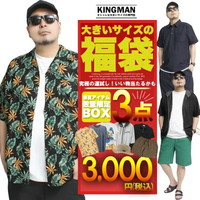 数量限定 【3点3000円】「真夏の最強福袋」 メンズ 大きいサイズ M~5L 対応 まで 2026 サマー福袋 高コスパ Tシャツ 半袖 薄手 涼しい 通気性 速乾 UV対策 カジュアル スポーツ ゴルフ ブランド セット コーデセット【返品交換不可】ワークマン