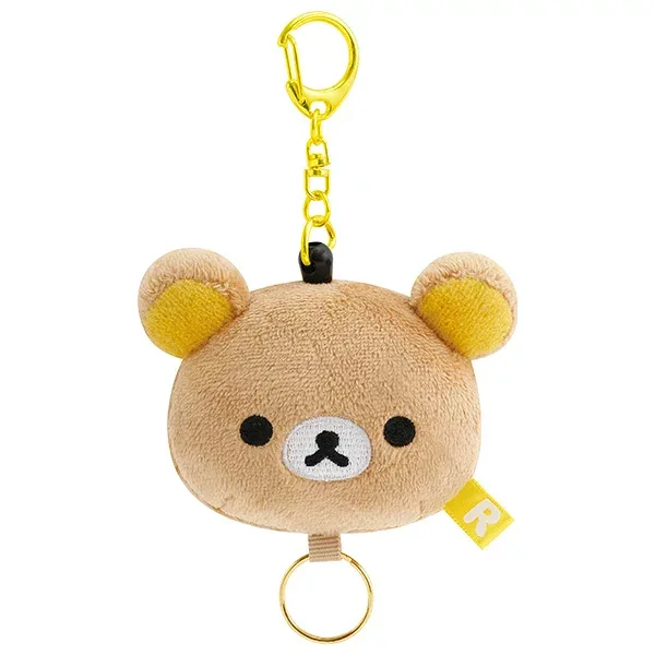San-X リラックマ「ぬいぐるみ雑貨/ぬいぐるみリールキーホルダー(リラックマ)(AB34201)」