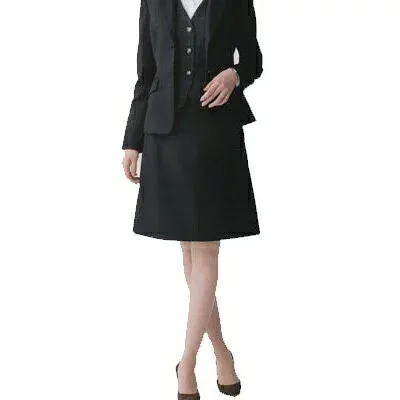 事務服・制服・オフィスウェア ユニレディ U9138 Aラインスカート 5号-19号