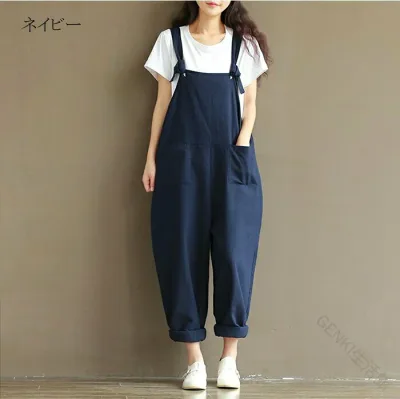 パンツ 作業ズボン サロペット オーバーオール レディース ゆったり カーゴパンツ ソ ワークパンツ つなぎ 作業服 カジュアル デニム オ