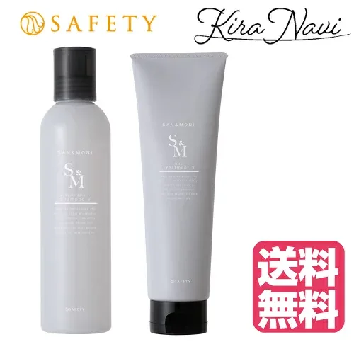 【送料無料】 セフティ サンモニ スキャルプケアシャンプー ボリューム 240ml&トリートメント ボリューム 210g セット