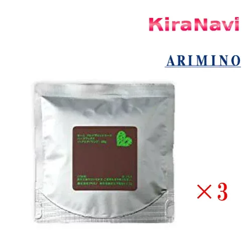 アリミノ ピース (ARIMINO PEACE) ピース ハードワックス リフィル(詰め替え用) 80g×3袋(チョコ)