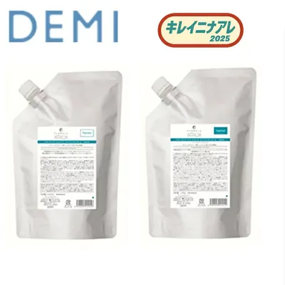 【セット販売】デミ フローディア シャンプー スプリングリフト 1000ml &トリートメント 1000g 詰め替えセット 細毛 軟毛 普通毛 乾燥髪 ダメージ髪 艶 ヘアケア ボリューム サラサラ ダメージ