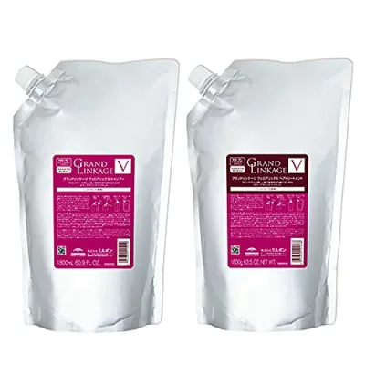 ミルボン グランドリンケージ ヴェロアリュクスシャンプー 1000ml &トリートメント1000ml リフィル