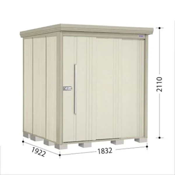 タクボ物置 ND/ストックマン 側面棚 ND-SZ1819Y 結露減少屋根 多雪型 『追加金額で工事可能』 『物置 屋外用 大型 倉庫 小屋 屋外 収納庫 diy 大容量 吊り戸 鍵つき 庭』【追加金額で取付工事可能】 ムーンホワイト